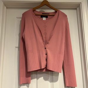 Jones New York sweater and tank set